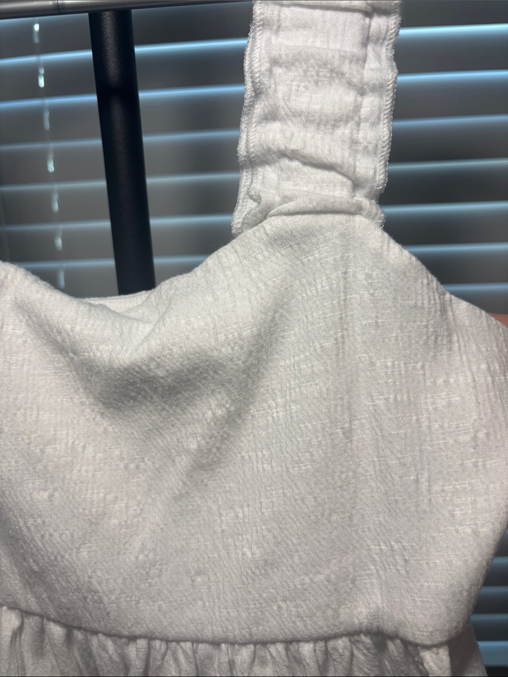 SO White Ruffled Tiered Camisole Tank - Picture 2 of 4